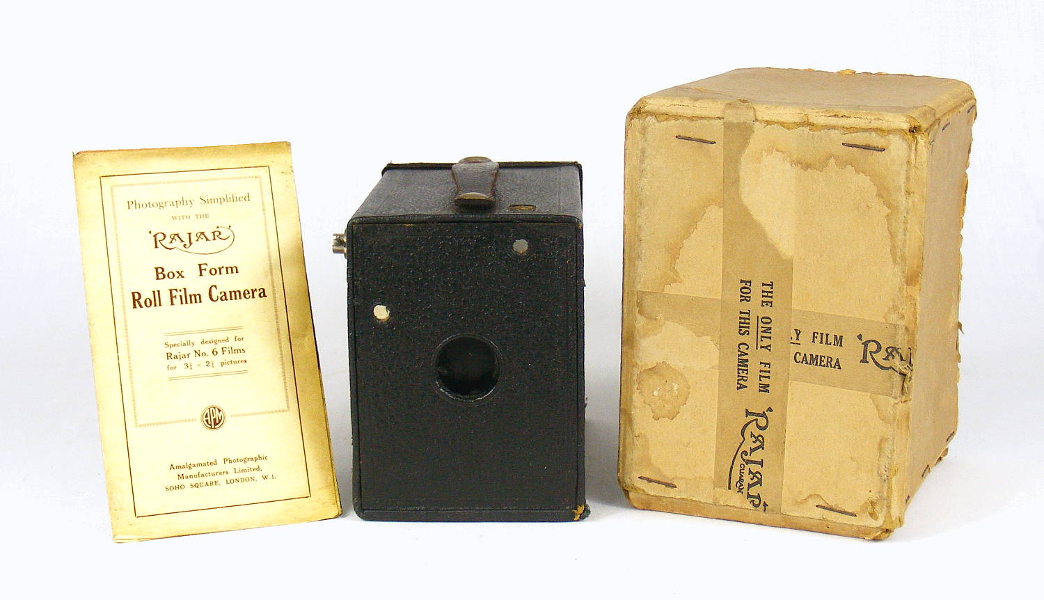 Image of Rajar No 6 Box Camera (with box)