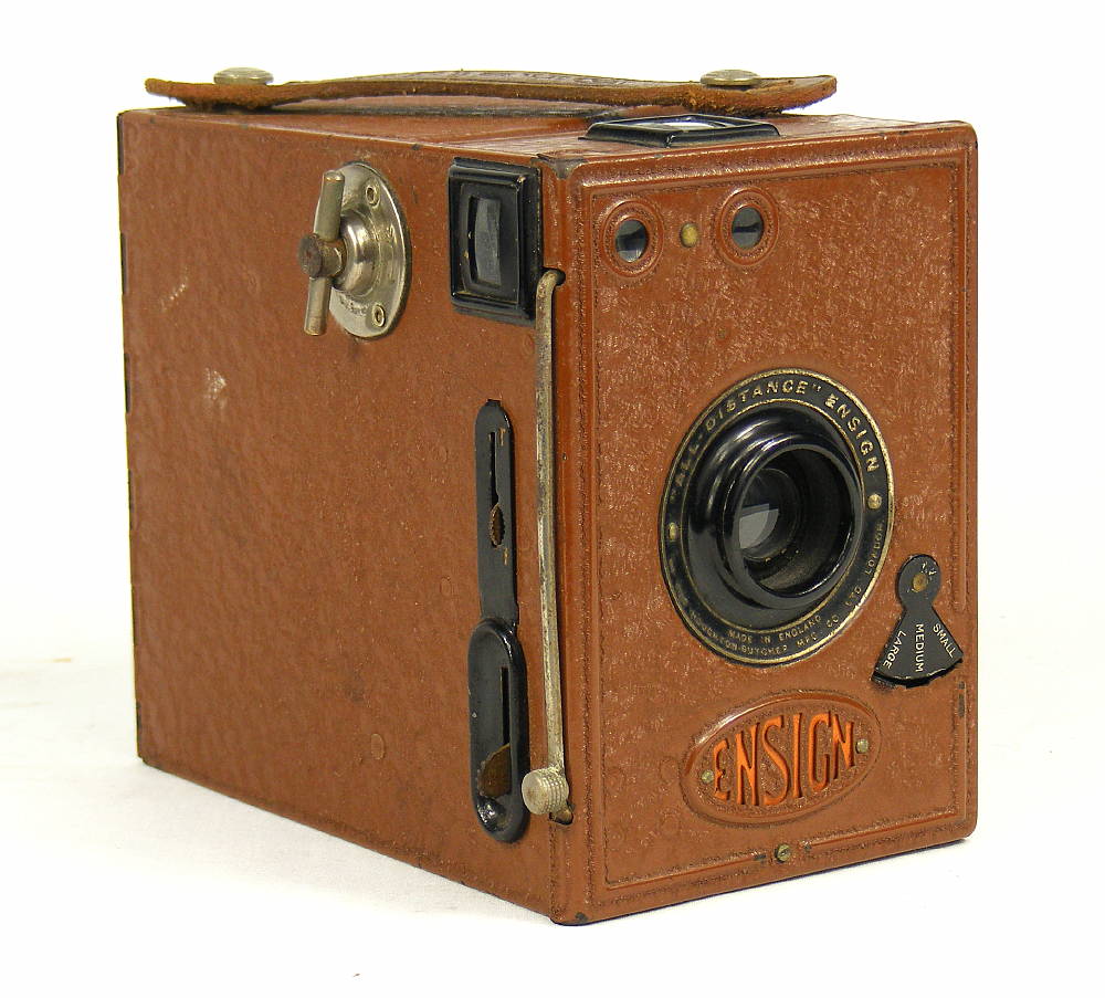 Image of All Distance Ensign box camera (brown)