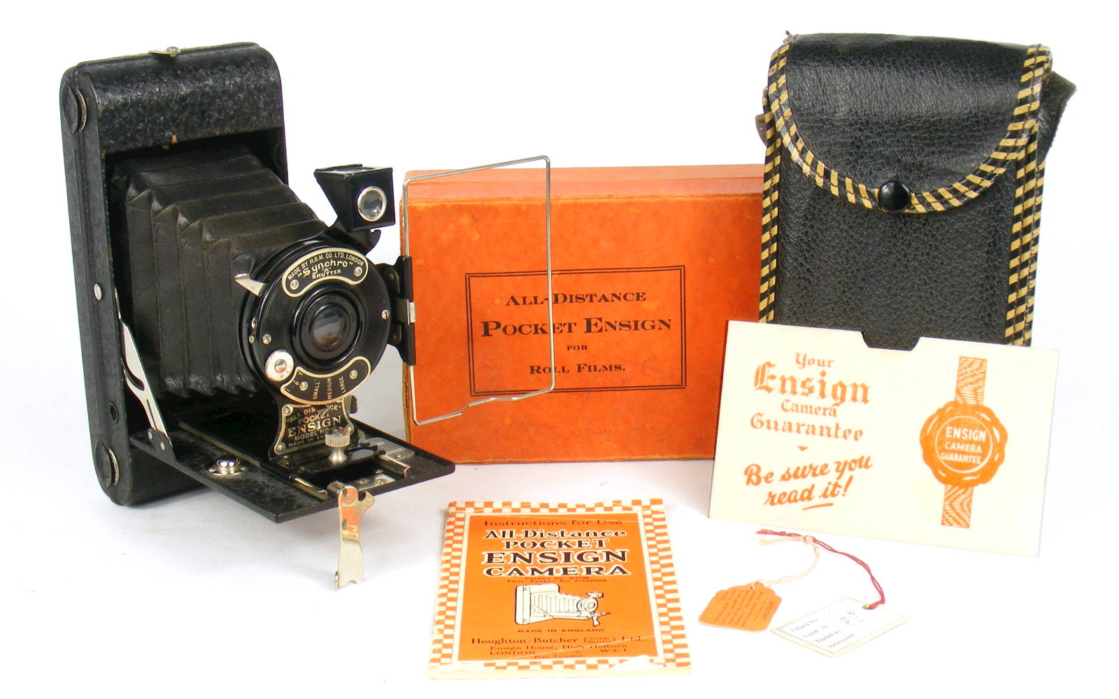 Image of All Distance Pocket Ensign Folding Camera (black)