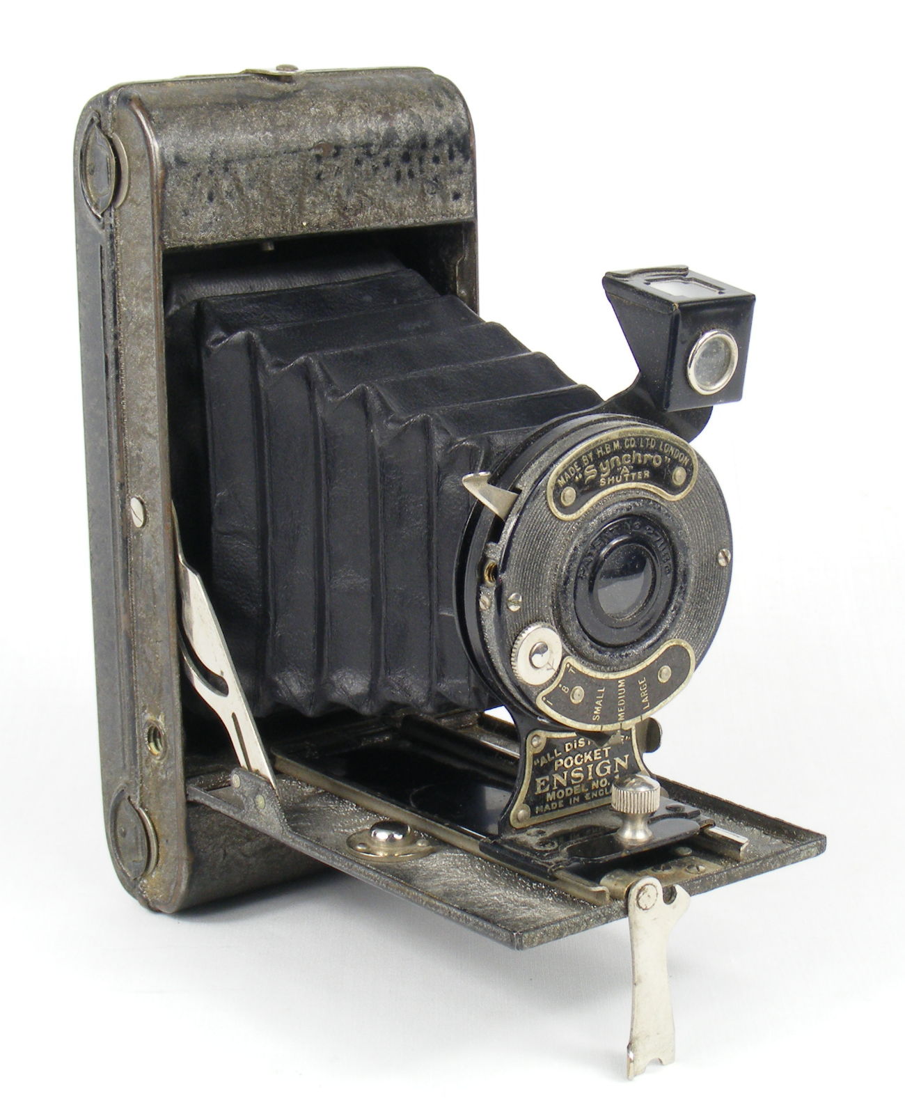 Image of All Distance Pocket Ensign Folding Camera (silver/grey)