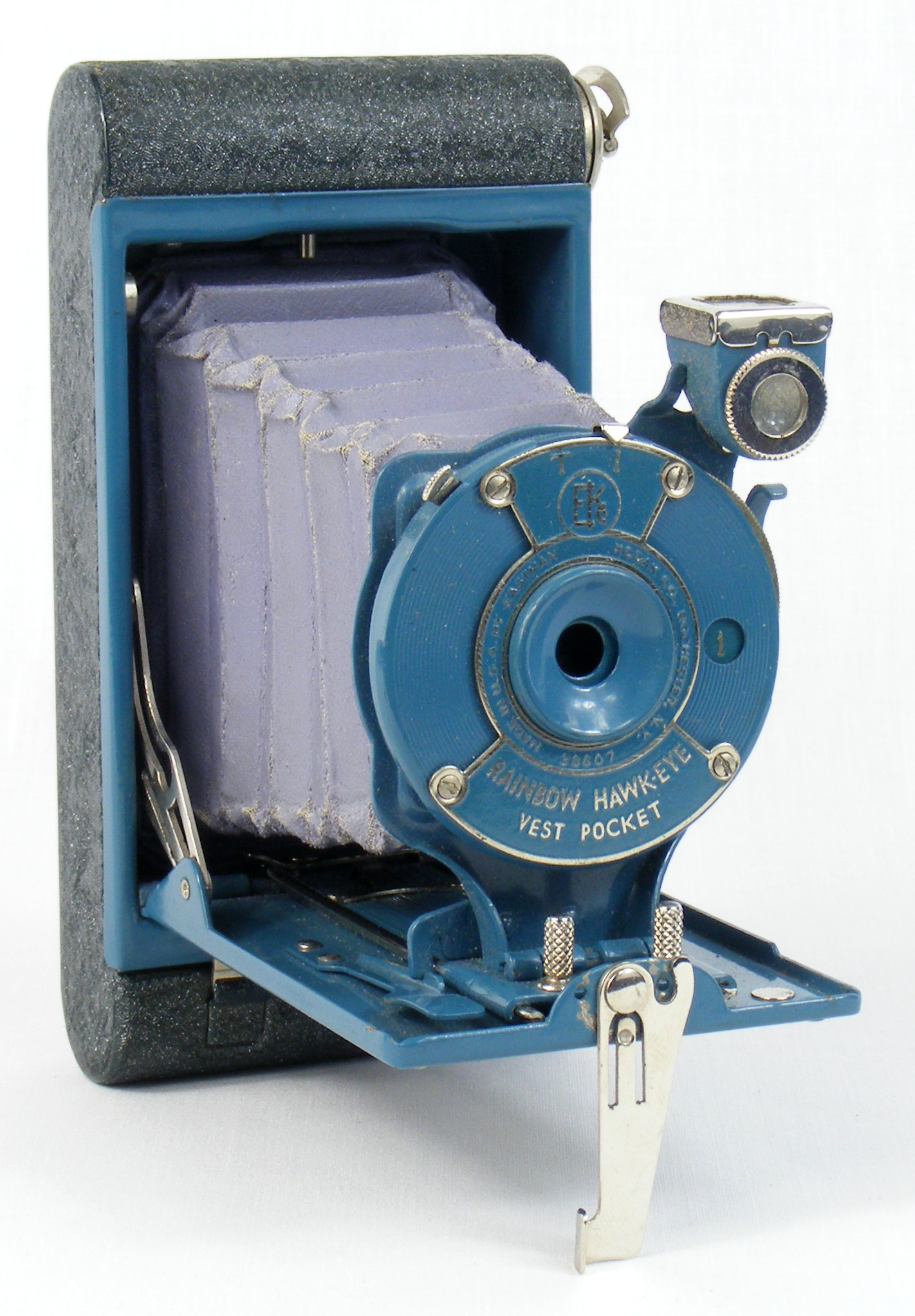 Image of Rainbow Hawk-Eye Vest Pocket camera (blue)
