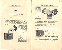 No 2 Folding Bulls-Eye instruction booklet