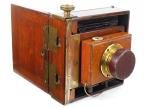 Thumbnail of an early tailboard camera made by W. W. Rouch & Co