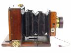 Thumbnail of an early tailboard camera made by W. W. Rouch & Co